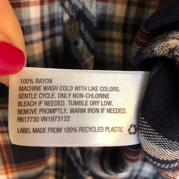 Flannel Button-Up - Picture 5 of 5